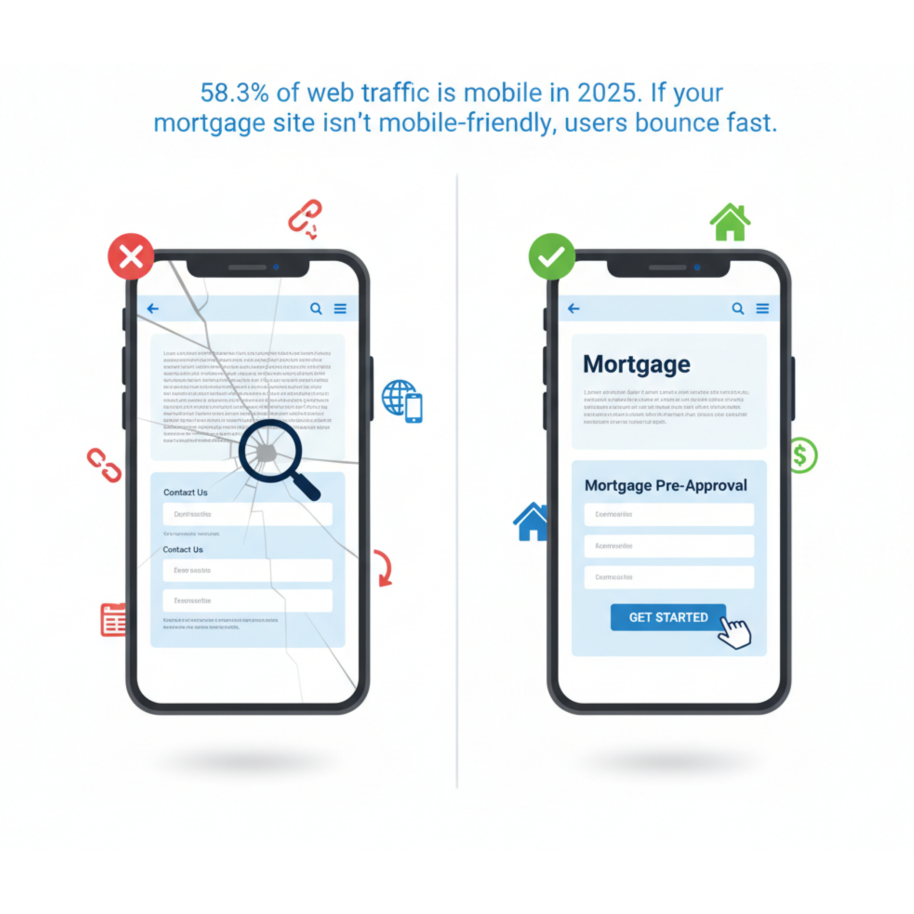 Mortgage website template